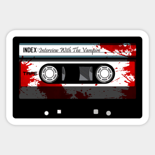 INTERVIEW WITH THE VAMPIRE CASSETTE Sticker